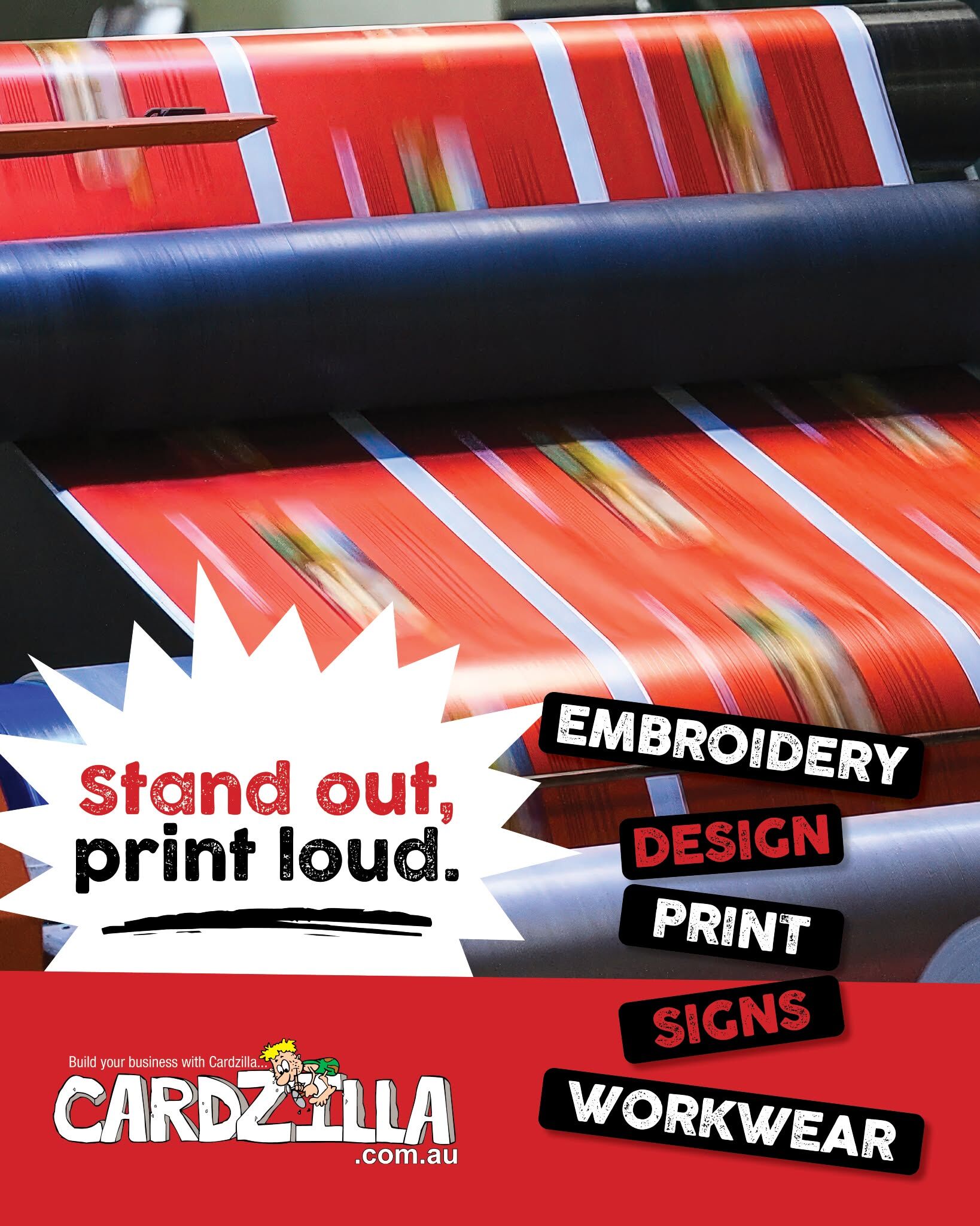 Stand Out Print Loud